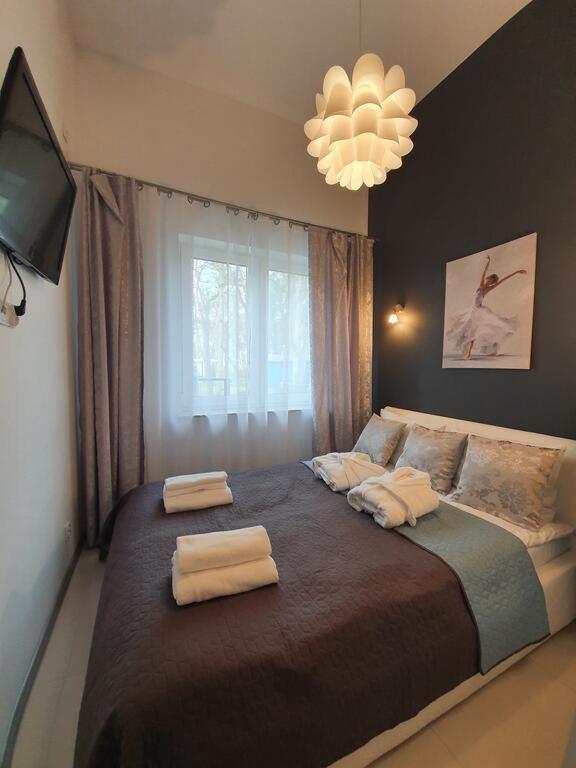אוסטרוני מורסקי Dwie Sosny Apartamenty Przy Plazy - Sauna, Jacuzzi, Silownia, Bawialnia - 365Pam מראה חיצוני תמונה